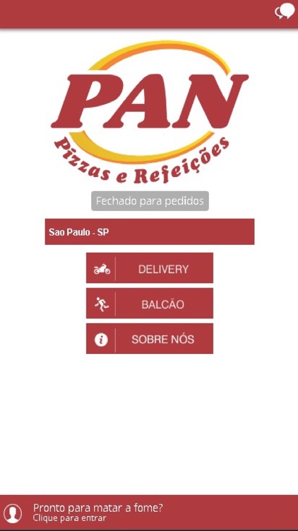 Pan Pizzas e Refeições