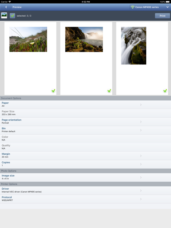 Printer 2 Go — Mobile Printing screenshot 4