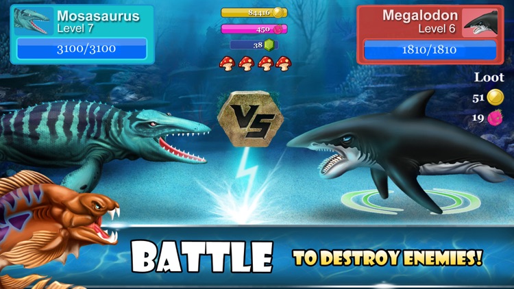 Dino Water World: Jurassic Dinosaur Fighting games