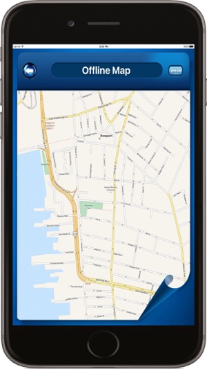 Newport Rhode Island - Offline Maps navi