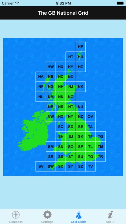 GB Grid Ref Compass