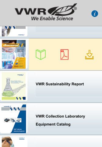 VWR Library screenshot 3