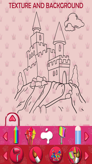 Castle Kids Coloring Book(圖4)-速報App