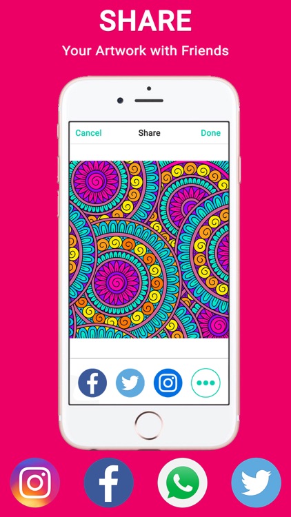 ColorSip Calm Relax Focus Coloring Book for Adults screenshot-3