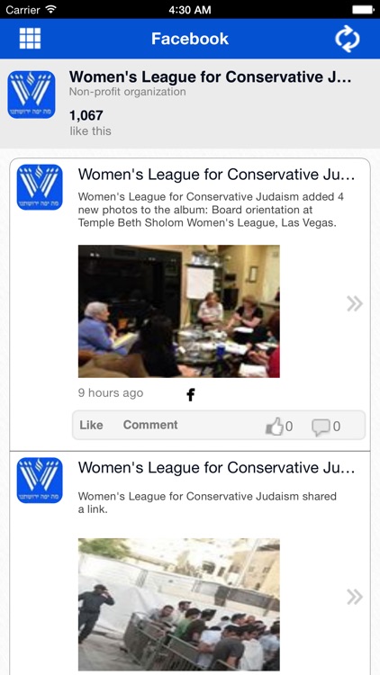 Women's League for Conservative Judaism screenshot-3