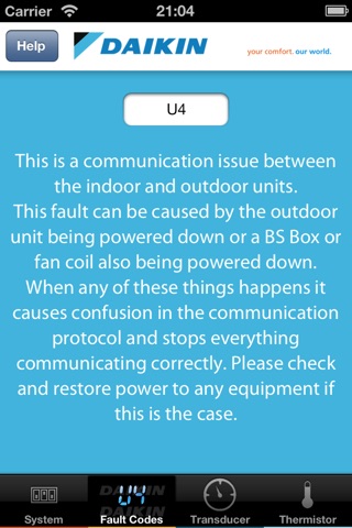 Daikin Service screenshot 2