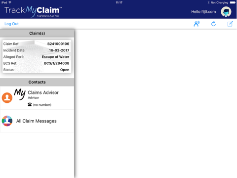 Track My Claim - Messenger screenshot 3