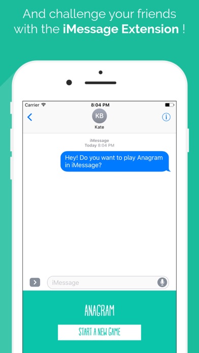 How to cancel & delete Anagram Free — with Game Extension for iMessage from iphone & ipad 2