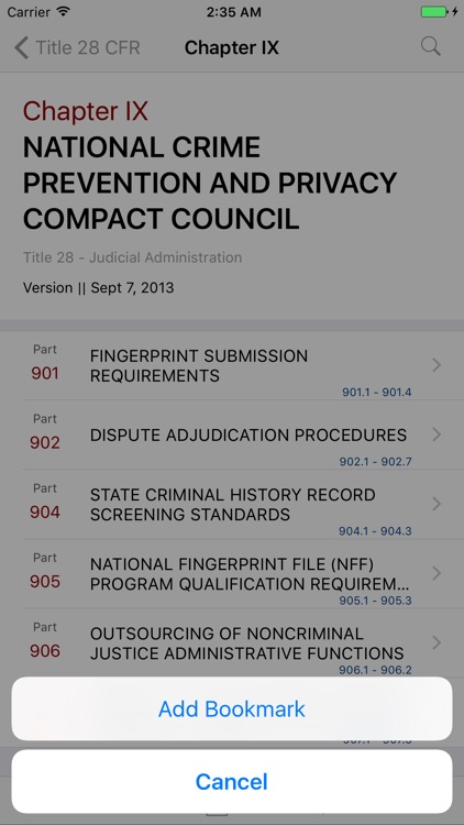 28 CFR - Judicial Administration (LawStack Series)
