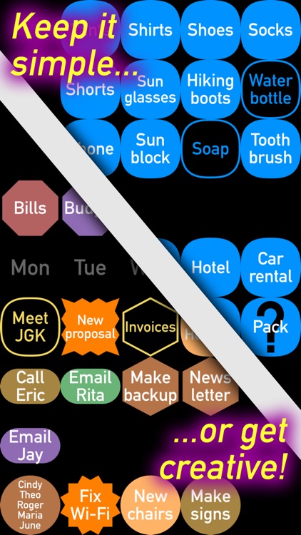 Mind Magnets Info Organizer—Visual Grid Checklists screenshot-0