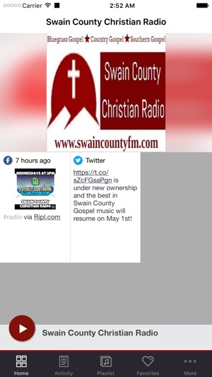 Swain County Christian Radio(圖1)-速報App