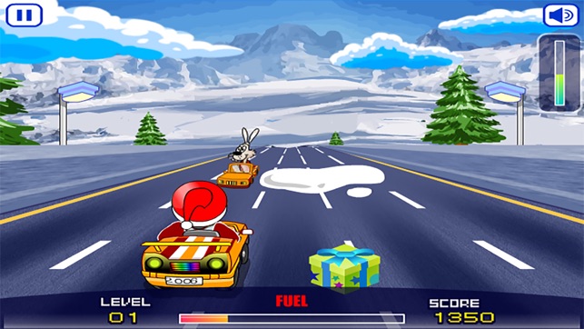 Santa Car Race － Christmas Gifts Collection(圖4)-速報App