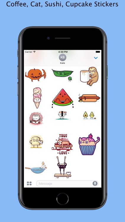 Happy Things - Redbubble sticker pack