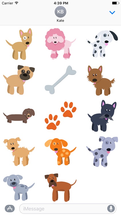 Hound Dogs - Dog Sticker Emojis