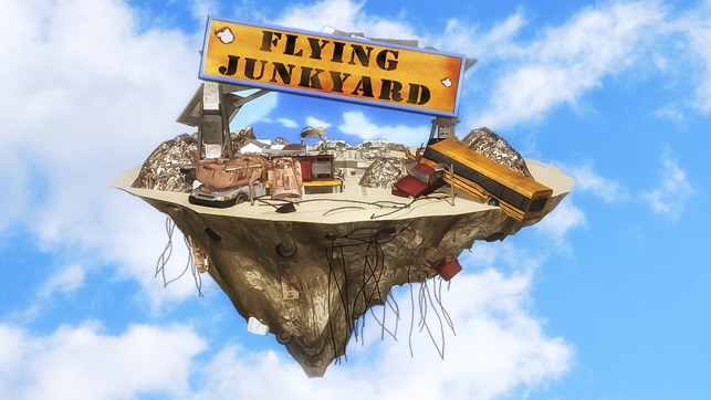 Flying Truck Junkyard Parking