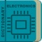 This dictionary, called Electronics Terms Dictionary, consists of 4