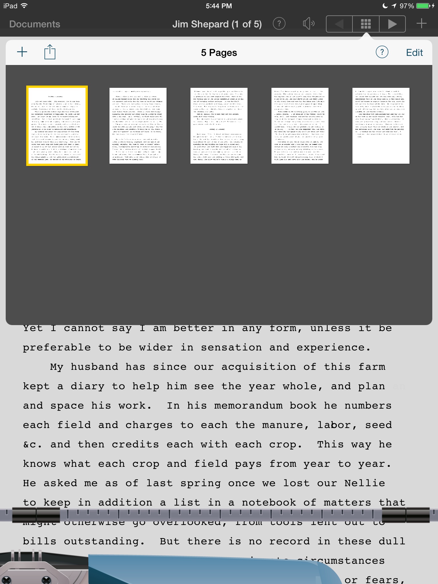 Typing Writer screenshot 3