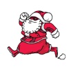 Santa Claus Stickers for iMessage Set 3