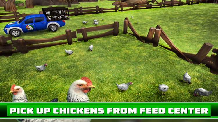 Farm Chicken - Delivery Truck Driver 3D