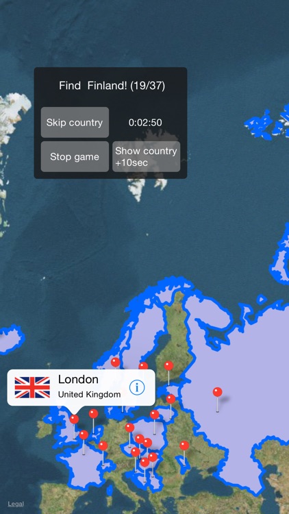 Countries in Europe screenshot-3