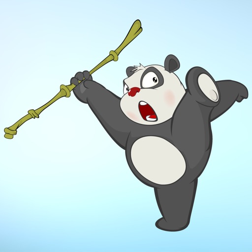Fun Bamboo Panda Sticker Pack icon