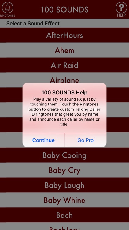 100sounds + RINGTONES! 100+ Ring Tone Sound FX screenshot-3