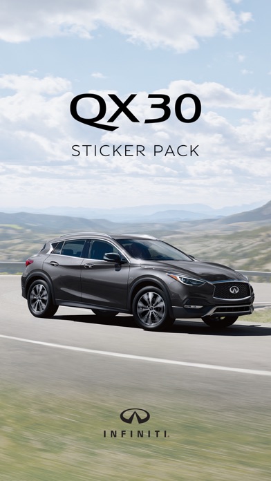 How to cancel & delete INFINITI QX30 Sticker Pack from iphone & ipad 1