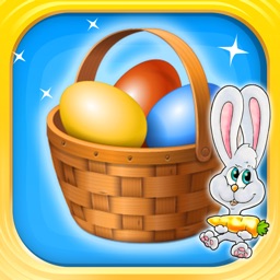 Easter Eggs Bunny Match Game For Family & Friends