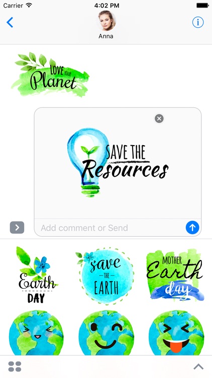 Super Cute Earth Stickers