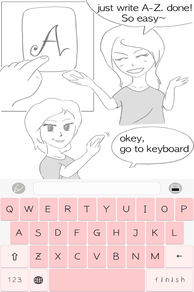 iHandwriting Keyboard screenshot 3