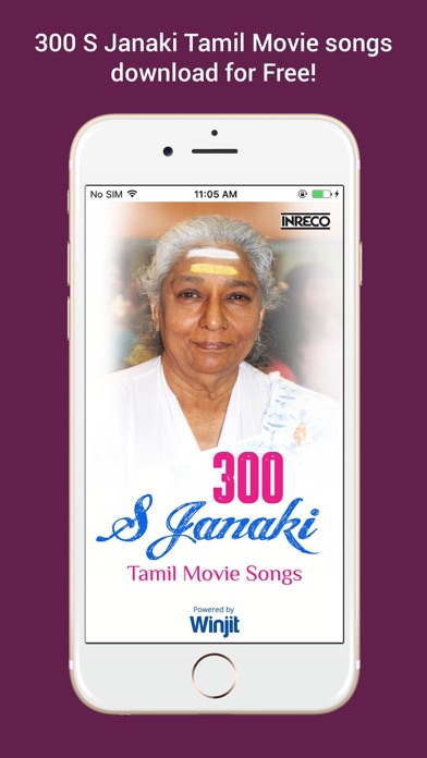 How to cancel & delete 300 S Janaki Tamil Movie Songs from iphone & ipad 1