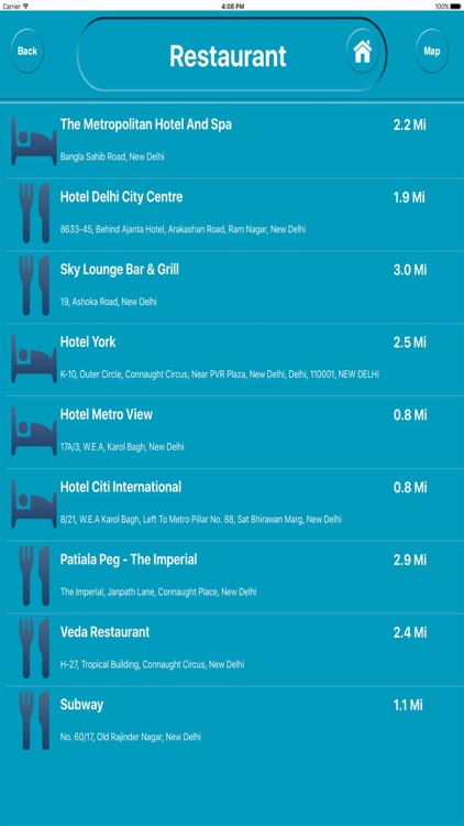 Delhi India Offline City Maps Navigation screenshot-3