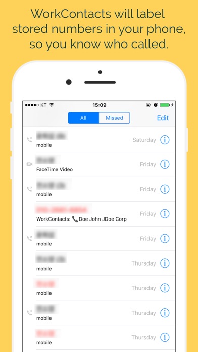 WorkContacts screenshot 3