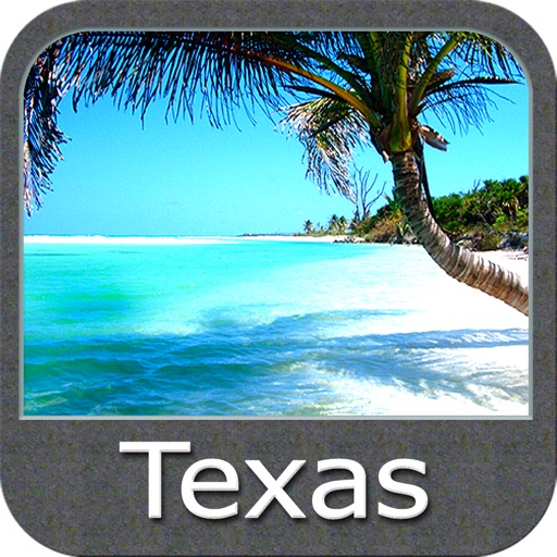 Boating Texas GPS map nautical sailing kml charts iOS App