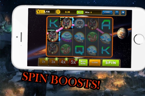 Magic Galactic Slots Los Vegas Machine SlotGame screenshot 4
