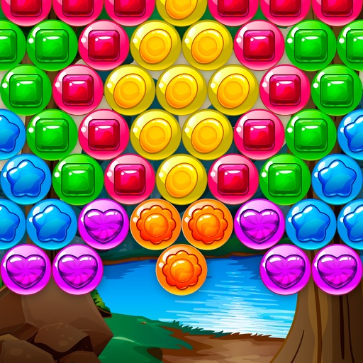 Candy Bubble Shooter Pop iOS App
