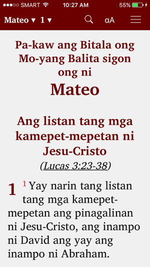 Agutaynen Bible(圖1)-速報App