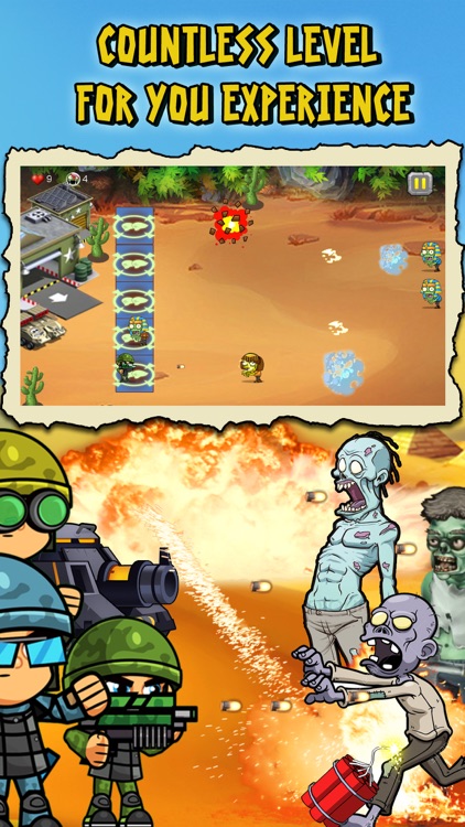 Ninja vs Zombies War in Desert