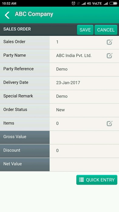 How to cancel & delete Bizeye Sales Order from iphone & ipad 4