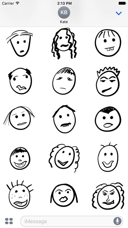 Doodly Faces Animated screenshot-3