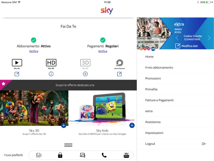 Sky Fai da te per iPad