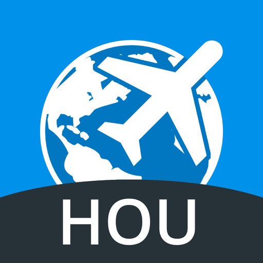 Houston Travel Guide with Offline Street Map icon