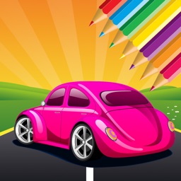 Car Coloring Book - Vehicle drawing for Kids