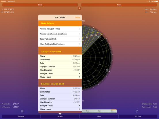 Sun Seeker - Tracker & Compass Ipad images