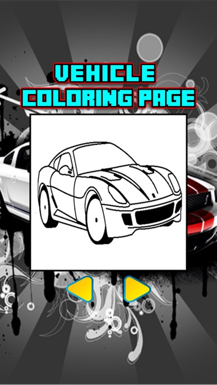 Vehicles & Car Coloring Book for Kids and toddlers