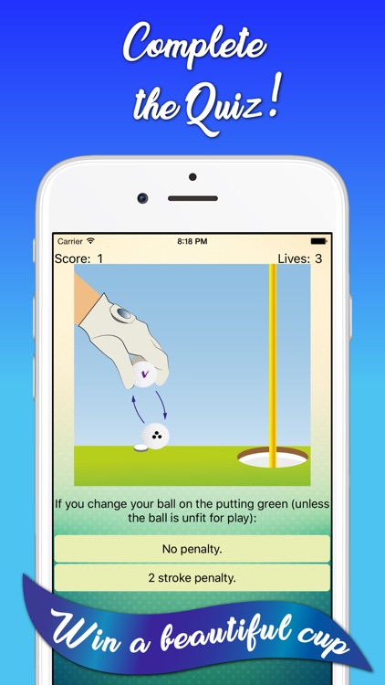 Illustrated Golf Rules Quiz screenshot-3