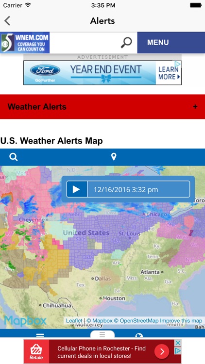 WNEM TV5 Weather screenshot-3