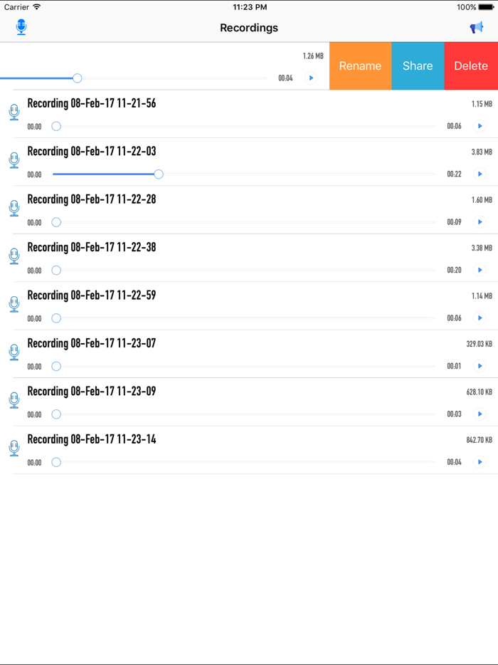 High Quality Audio Recorder Premium