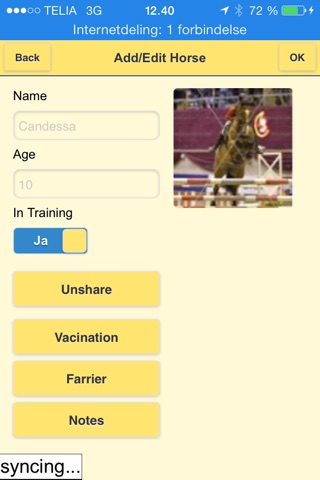 EqApp horse stable manager screenshot 2