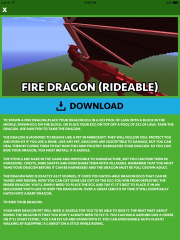 DRAGONS MOD FOR MINECRAFT PC GAME screenshot 4